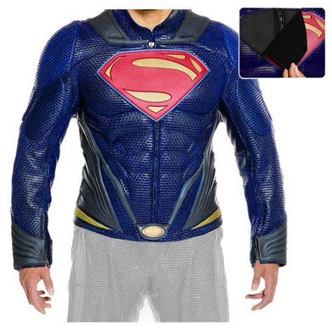 superman man of steel movie leather jacket prop replica|Superman Man of Steel Dream Sequence Leather Jacket Replica.